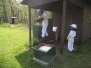 7. 5. 2022 - Přelarvování pro zájemce v areálu lomnických včelařů