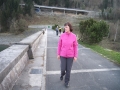 DSCF0457 na hrázi vodního díla Šance 25.4.2015 .JPG